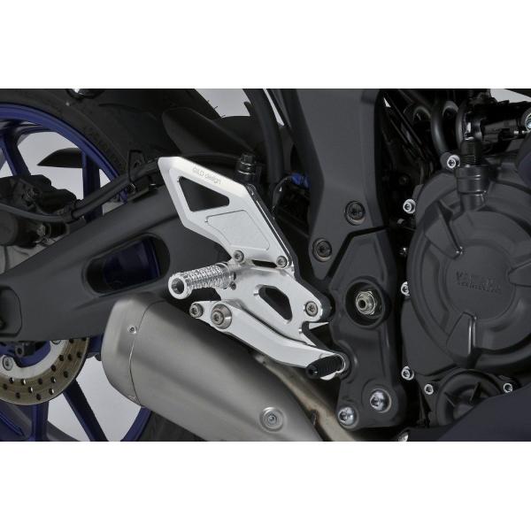 GILD design ギルドデザイン バックステップ カラー：シルバー YZF-R7 YAMAHA...