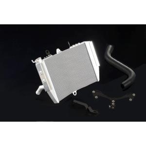 NITRO RACING ナイトロレーシング ラウンドタイプ ワイドラジエーターKIT カラー：シル...