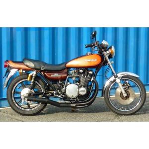 OUTEX アウテックス 手曲げ集合管 フランジアルマイト加工：ゴールド Z-1 KAWASAKI ...