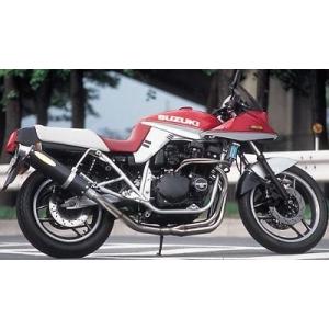 スズキ　ＧＳＸ1100　カタナ　ミッドナイト　モナカ　マフラー　手曲げ　フルエキ　集合管　ミスティ　札幌発 NITRO RACING（ナイトロレーシング） 4in1 手曲げチタンEXマフラー