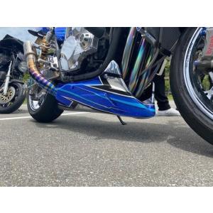 STRIKER ストライカー ワイドシートカウル FRP(黒ゲル) ZRX1200