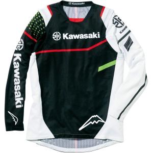 KAWASAKI カワサキ 【カワサキ×クシタニ】ムーブ オフロードジャージ サイズ：M｜webike02