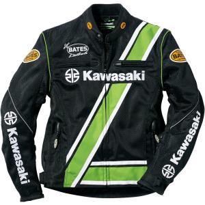 【Lサイズ】カワサキ　ゴールドウィン　ライダースジャケット　未使用 カワサキ（Kawasaki） カワサキ×ゴールドウイン フルメッシュ