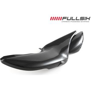 FullSix フルシックス サイドカバー カーボン繊維：200Plain 平織り / コーティング：クリアコート(艶あり) タイプ：右側 Z900RS KAWASAKI カワサキ カウル関連