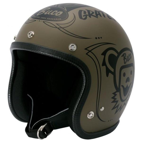 BUCO ブコ グレイトフルデッド サイズ：エクストラブコXL(61-62cm) ジェットヘルメット...