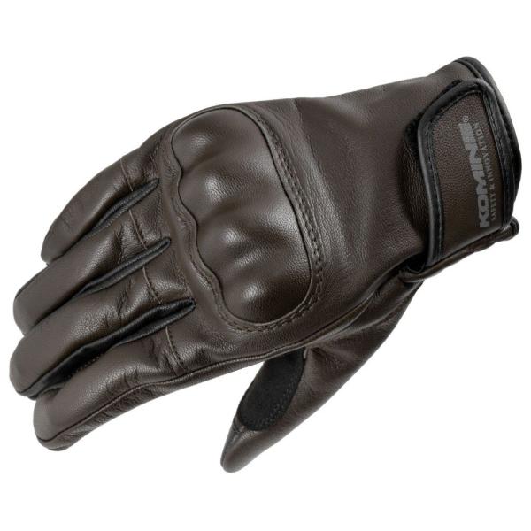 KOMINE コミネ GK-252 プロテクトゴートレザーグローブ サイズ：L オールシーズングロー...