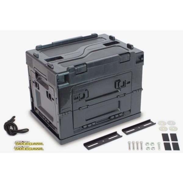 SP武川 SPタケガワ キャリアコンテナセット カラー：ブラック トップケース・テールボックス 車体...