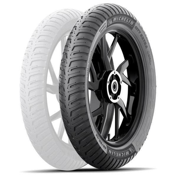 MICHELIN ミシュラン CITY EXTRA 【2.75-18 M/C 48S REINF T...