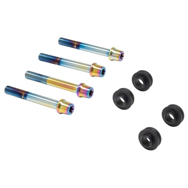 PLOT プロト プロトブレンボ オフセットカラーマウントボルトセット テーパーキャップ カラー：チ...