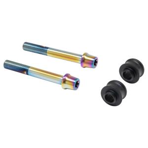 PLOT プロト プロトブレンボ オフセットカラーマウントボルトセット テーパーキャップ カラー：チ...