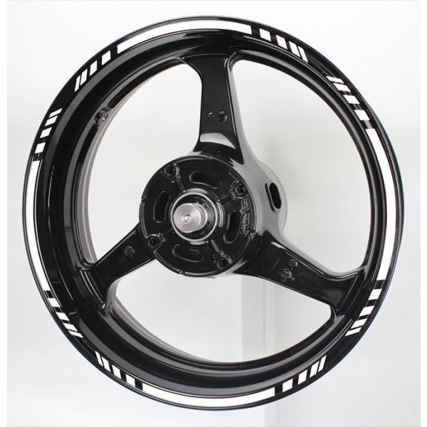 AXXL アクセル 17インチ STD3 カスタム リムステッカー カラー：鏡面ゴールド リムステッ...