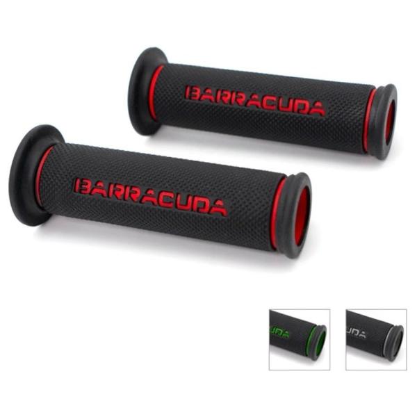 BARRACUDA バラクーダ BASIC RACING BLACK RUBBER GRIPS カラ...
