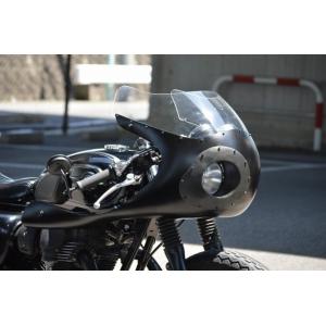 カワサキ W650 W800 ハーフ ロケット カウル マスクカウル ハーフ