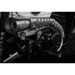 Motion J モーションジェイ フルエキゾーストマフラー DAX125 タイプ：丸型 HONDA ホンダ マフラー