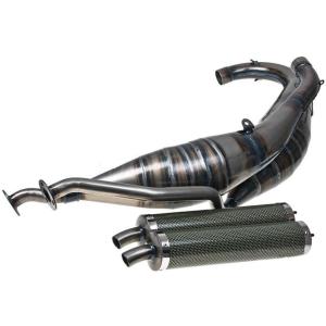 K2-tec TZR125 チャンバー本体 鏡面ステンレスチャンバー TYPE-2