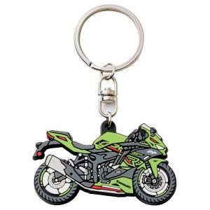 カワサキ（Kawasaki） 【ネコポス対応】KAWASAKI ラバーキーホルダー