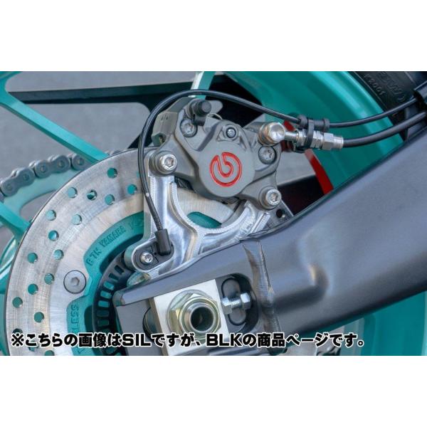 OVER オーヴァー リアキャリパーサポート ブレンボ2P用 UP カラー：ブラックアルマイト仕上げ...