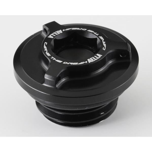 AELLA アエラ オイルフィラーキャップ カラー：ブラック ニンジャ 1000SX Z650RS ...