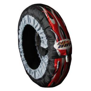 GET HOT ゲットホット タイヤウォーマー SUPEREVOLUTION V4 170サイズ【EVOV4-170】 カラー：ブルー／シルバー / NEON：TYPE-2 温度計：あり