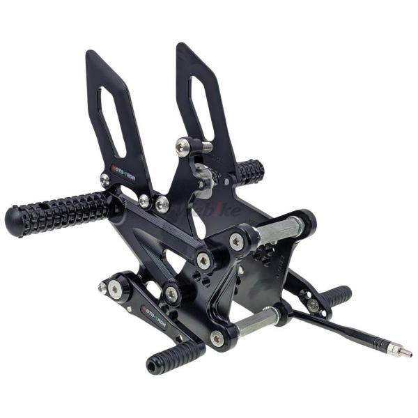 MOTO-TRON RACING モトトロンレーシング バックステップ キット カラー：ブラック Z...