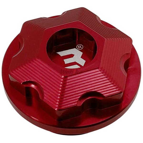 WR3 ダブルアールスリー オイルフィラーキャップ カラー：レッド NINJA250R (EX250...