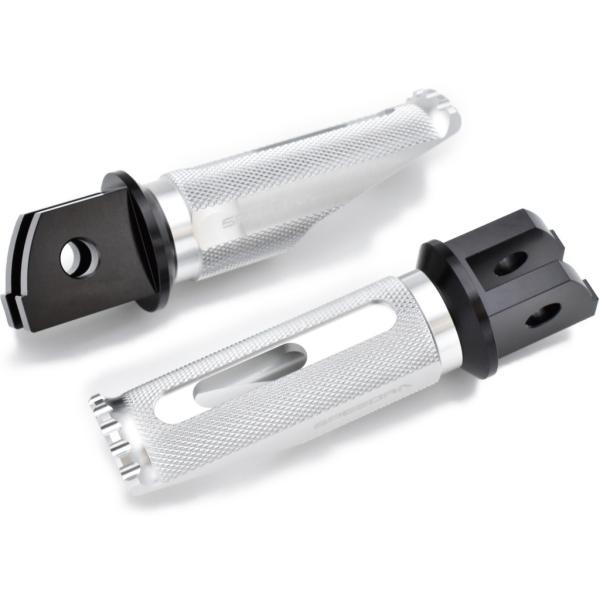 SPEEDRA スピードラ タンデムステップ 取付部カラー：ブラック / ステップバーカラー：シルバ...