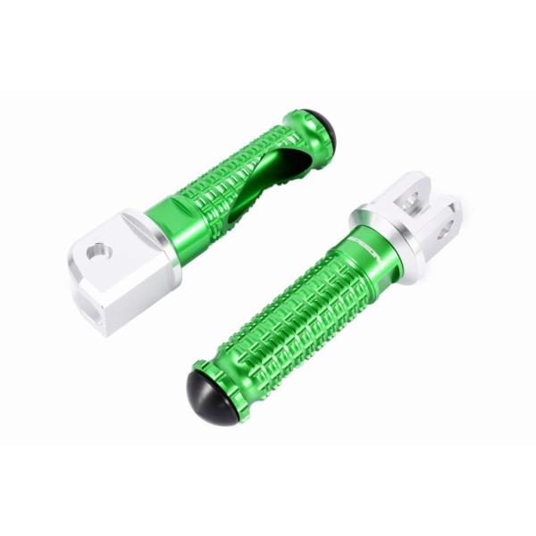 SPEEDRA スピードラ タンデムステップ 取付部カラー：シルバー / ステップバーカラー：グリー...