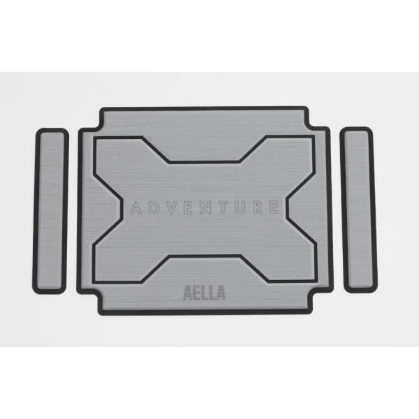AELLA アエラ トップケース用パッドセット カラー：グレー×ブラック R1200GSアドベンチャ...