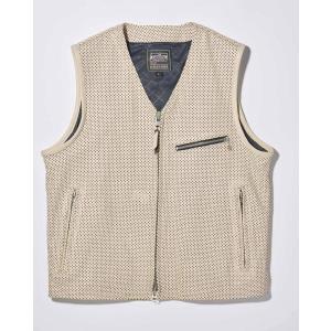 KADOYA カドヤ PL-RIDERS VEST [KS LEATHER＆KS PRODUCT] サイズ：L ベスト アパレルの商品画像