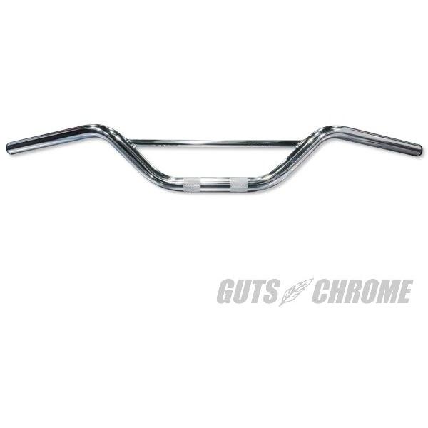 GUTS CHROME ガッツクローム MX BAR タイプ：配線用ヘコミ有 / カラー：クローム ...