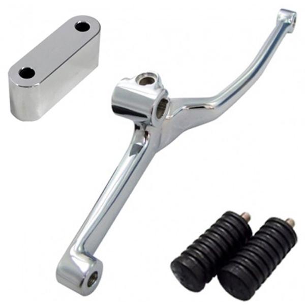 TRIJYA トライジャ シーソーペダル カラー：クローム スポーツスター XL1200C HARL...