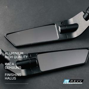 みりみ レブ Revv ウイングレットバックミラー ZX-25R KAWASAKI カワサキ