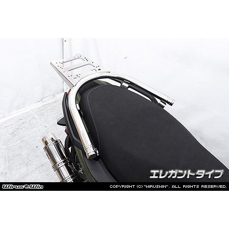 WirusWin ウイルズウィン リアボックス用ベースブラケット付きタンデムバー タイプ：エレガント...