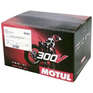 MOTUL 300V 10W-40 エンジンオイル 6本セット バイクオイルエンジンオイル 国内正規品 4サイクル メンテナンス MOTUL
