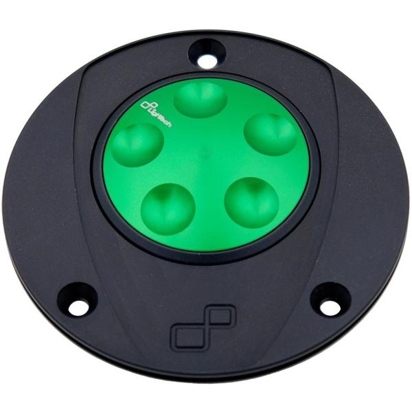 LighTech ライテック フューエルタンクキャップ (プッシュ＆プル) カラー：グリーン ER-...