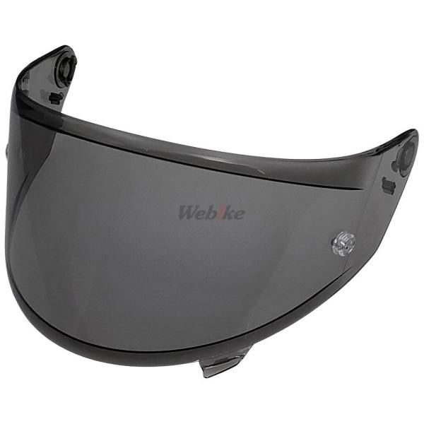 KYT ケイワイティ NZ RACE／NF／NX VISOR カラー：LIGHT SMOKE RAC...