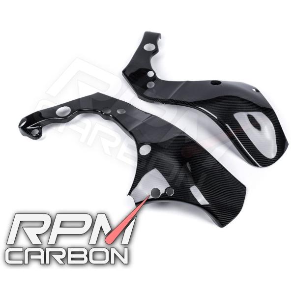 RPM CARBON アールピーエムカーボン フレームカバー NINJA ZX-10R 仕上げ：ツヤ...