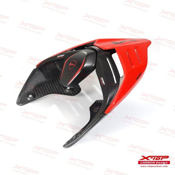 X-TOP エックストップ SPECIAL シングルシートカウル カラー：レッド PANIGALE ...