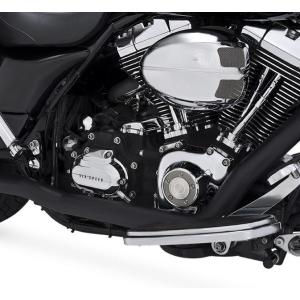 VANCE&HINES バンス&ハインズ DresserDuals ドレッサーデュアルズ ヘッドパイプ ブラック マフラー TOURING HARLEY-DAVIDSON ハーレーダビッドソン｜webike02