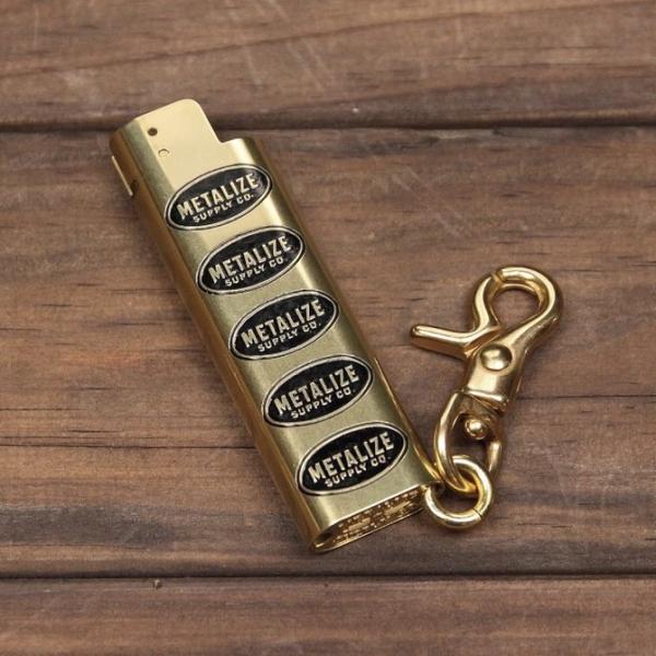 Metalize Productions メタライズプロダクションズ 真鍮製 ライターケース Cla...
