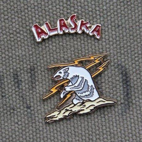 Metalize Productions メタライズプロダクションズ Alaskan Bear ピン...