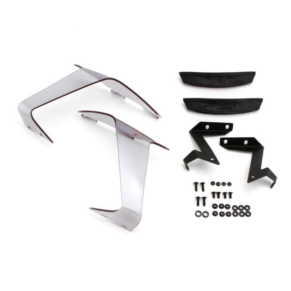 Puig プーチ フロントスポイラーGP カラー：スモーク ZX-10R ZX-10RR KAWAS...