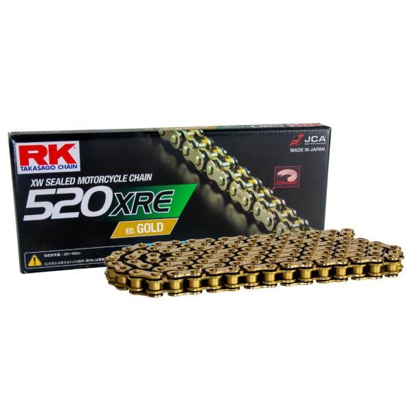 RK JAPAN RKジャパン 520XRE ED.GOLD 【カシメ(CLF)ジョイント付属】 リ...