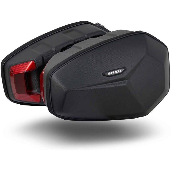 SHAD シャッド E48SR サイドバッグ 30L ブラック 車体用バッグ・ケース