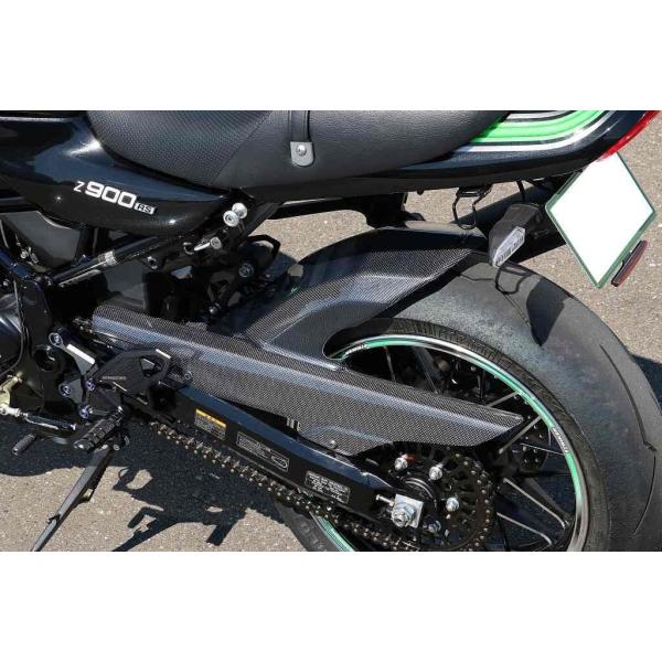 STRIKER ストライカー エアロデザインSADリアフェンダー 表面処理：黒ゲルコート Z900R...
