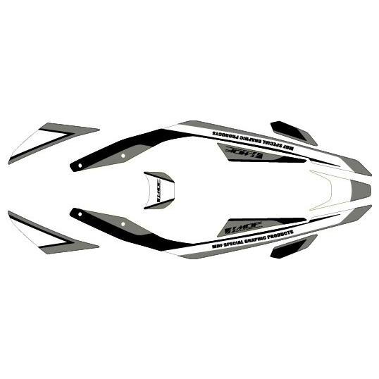 MDF エムディーエフ グラフィックキット アタッカーモデル タイプ：フロントトップパーツ V-St...