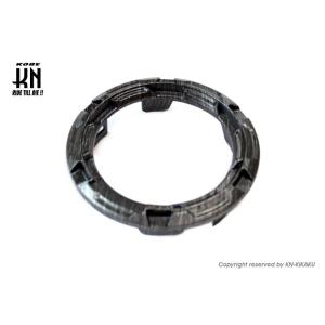 KN企画 ケイエヌキカク ガソリンデコレーションリング カラー：グレーヘアライン シグナスX BW’...