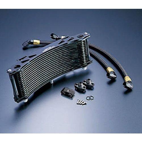 ACTIVE アクティブ オイルクーラーキット ラウンド カラー：ブラック / サーモ対応：× XJ...