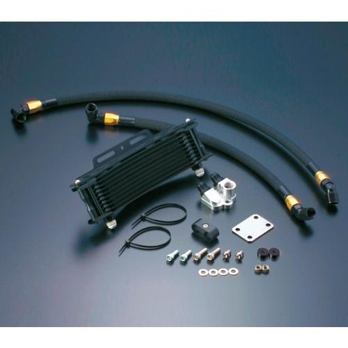 ACTIVE アクティブ オイルクーラーキット ラウンド コアサイズ：9インチ13段 / カラー：ブ...