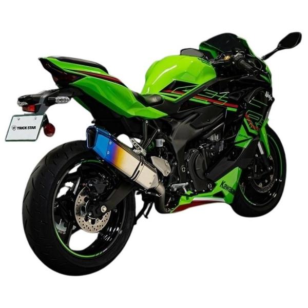 TRICKSTAR トリックスター 政府認証フルエキゾーストマフラーIKAZUCHI カラー：焼チタ...